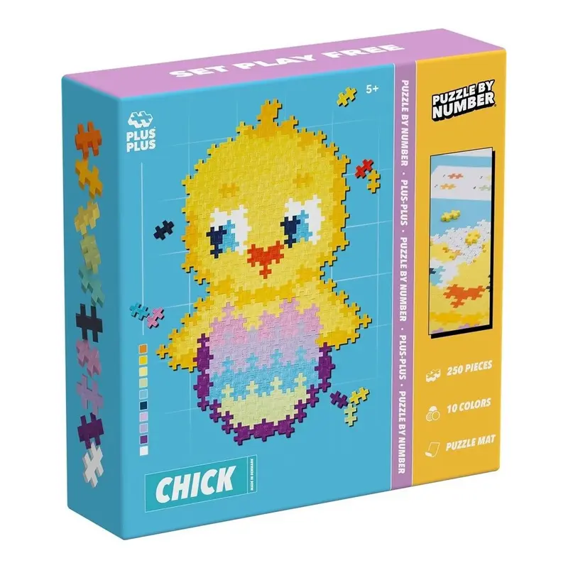 Puzzle by Number - Kuiken - 250 stuks