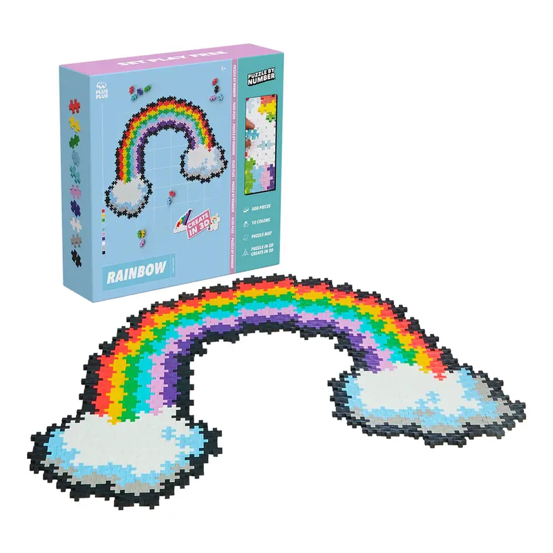Puzzle by Number - Rainbow - 500 stuks