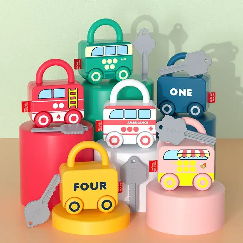 Puzzle Locks – Lek og lær – Montessori-leker
