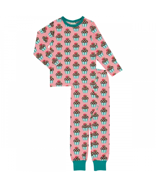 Pyjama Set LS Artic Muffin - Maxomorra