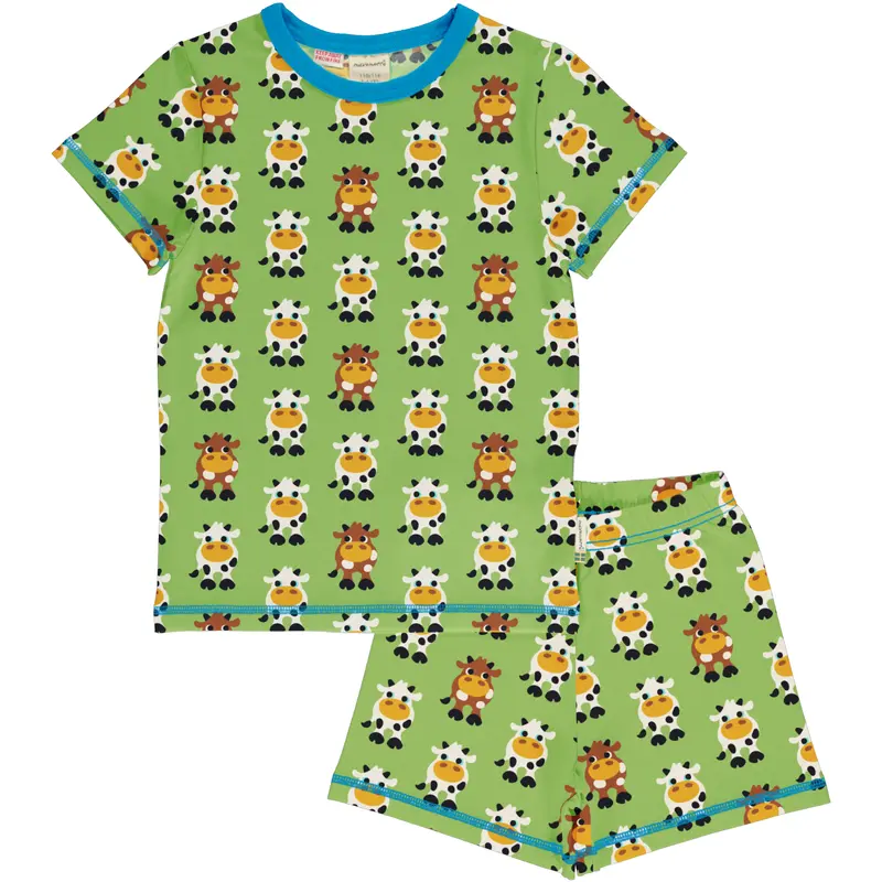 Pyjama Set SS Cow - Maxomorra