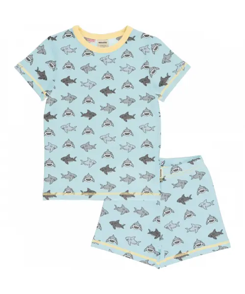 Pyjama Set SS Salty Shark - Meyadey (Maxomorra)