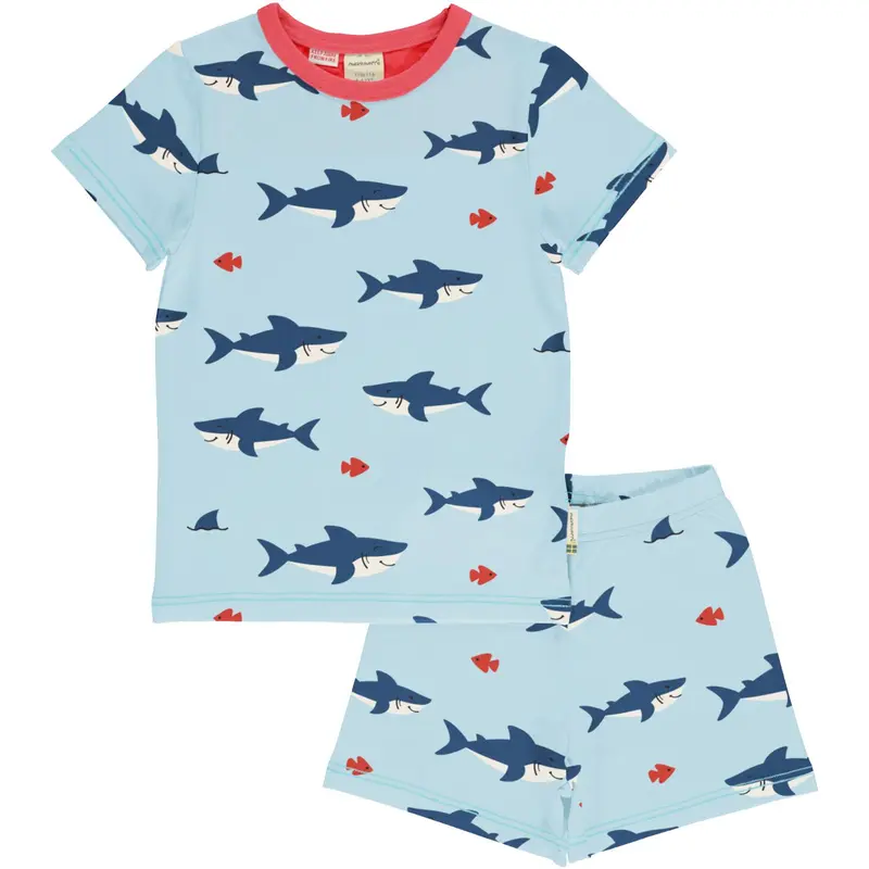Pyjama Set SS Shark - Maxomorra
