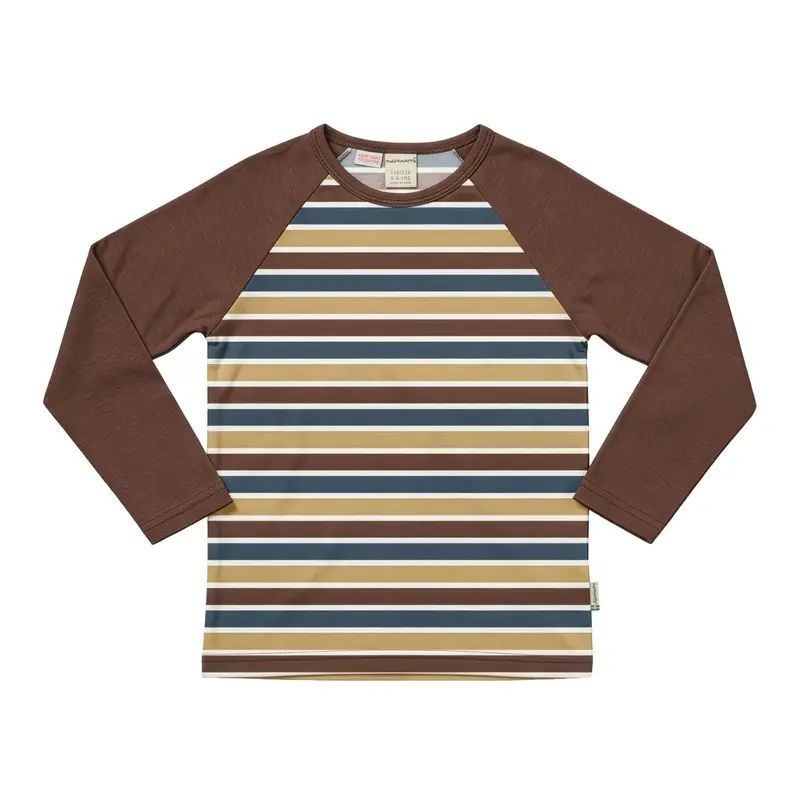 Pyjama Shirt / Top Stripe Mix - Maxomorra