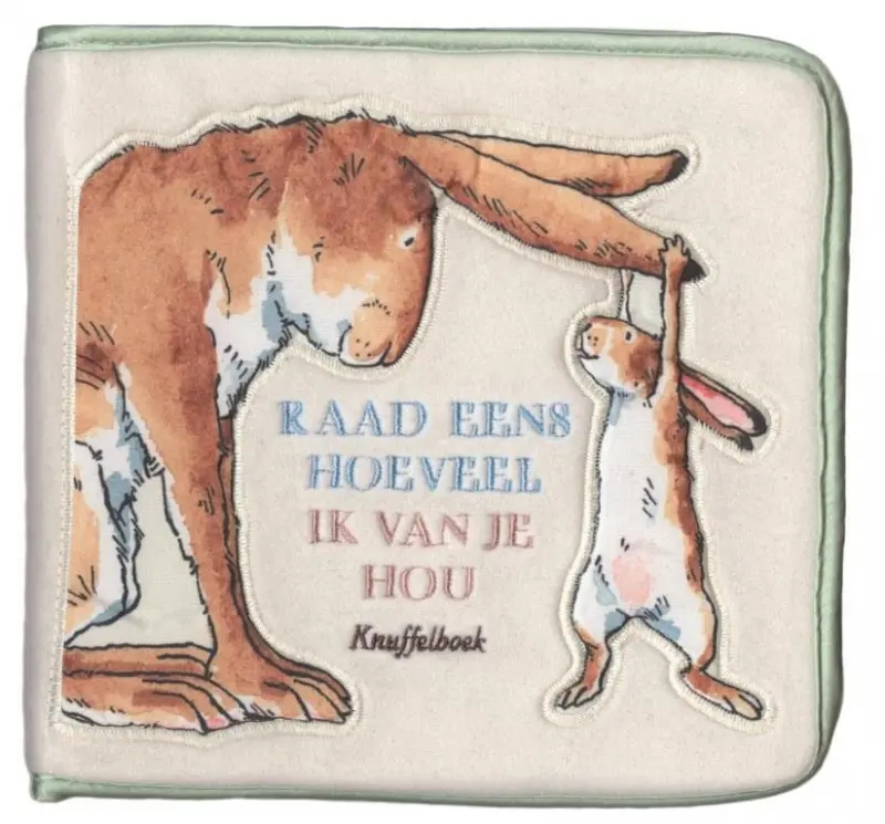 Raad eens hoeveel ik van je hou knuffelboek