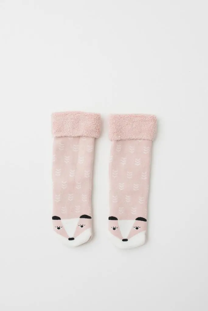 Raccoon antislip sokken Dear Mini