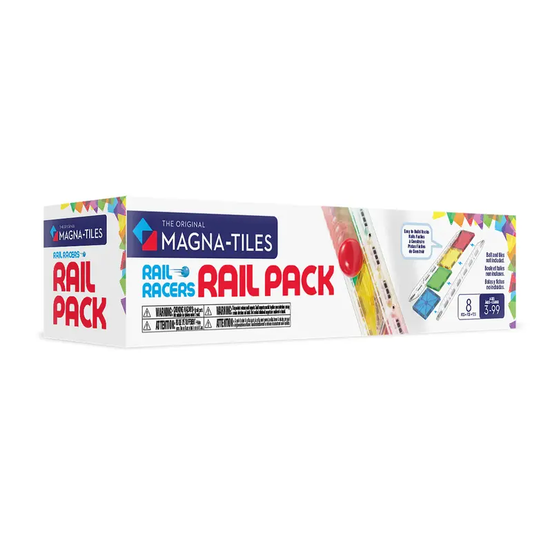 Rail Racers 8 stuks | Magna Tiles