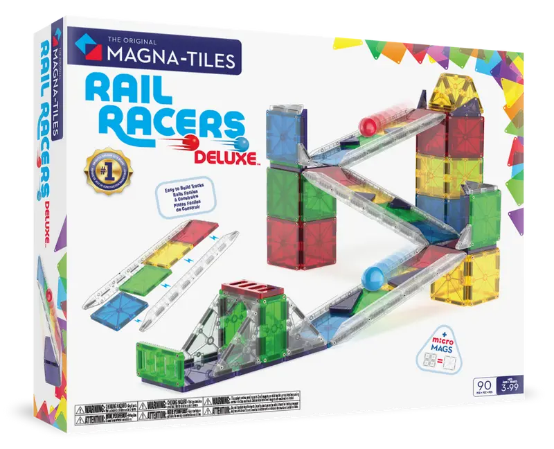 Rail Racers 90 stuks | Magna Tiles