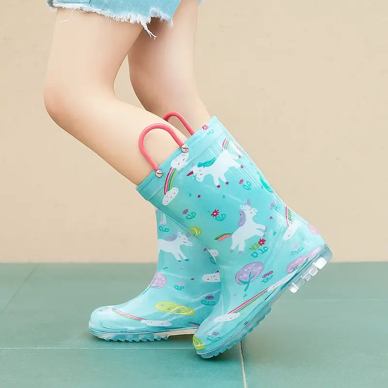 RainySteps – Easy & Waterproof – Rain Boots with Print & Loop