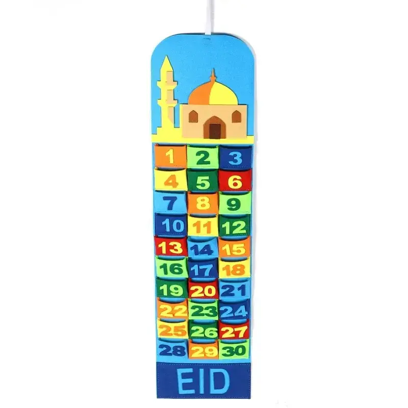 Ramadan -Eid kalender kleurtjes