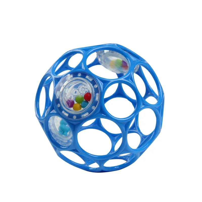 Rattle Ronde Rammelaar Blue | Oball