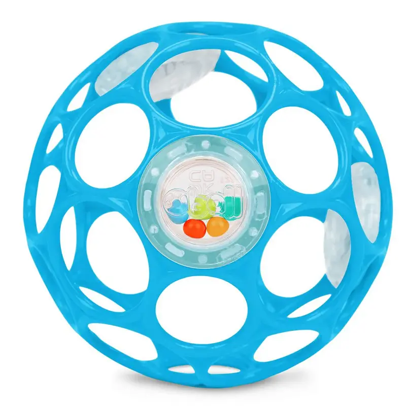 Rattle Ronde Rammelaar Bright Blue | Oball