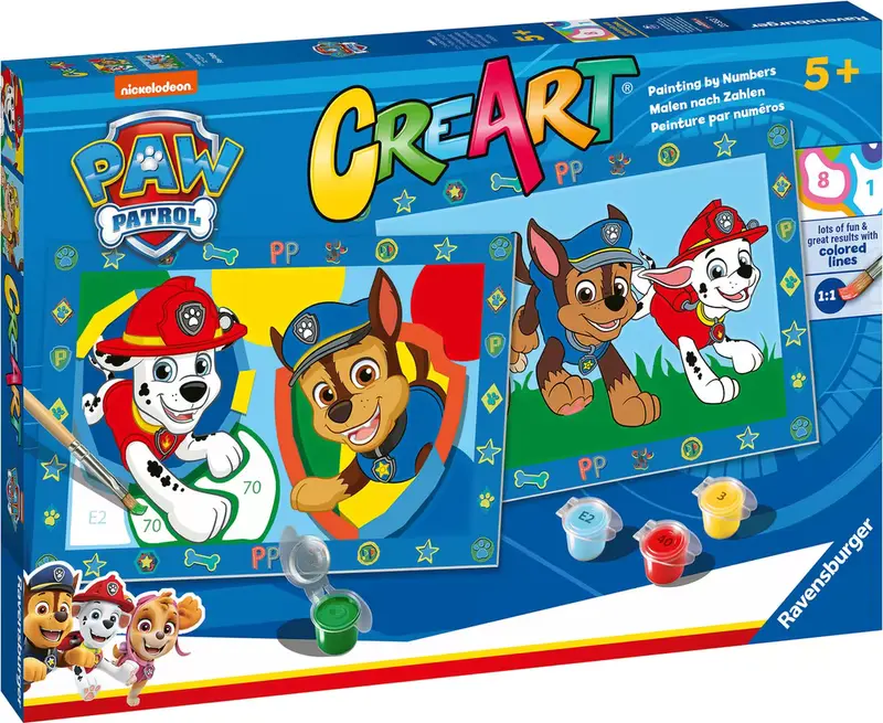 Ravensburger PAW Patrol CreArt - Schilderen Op Nummer