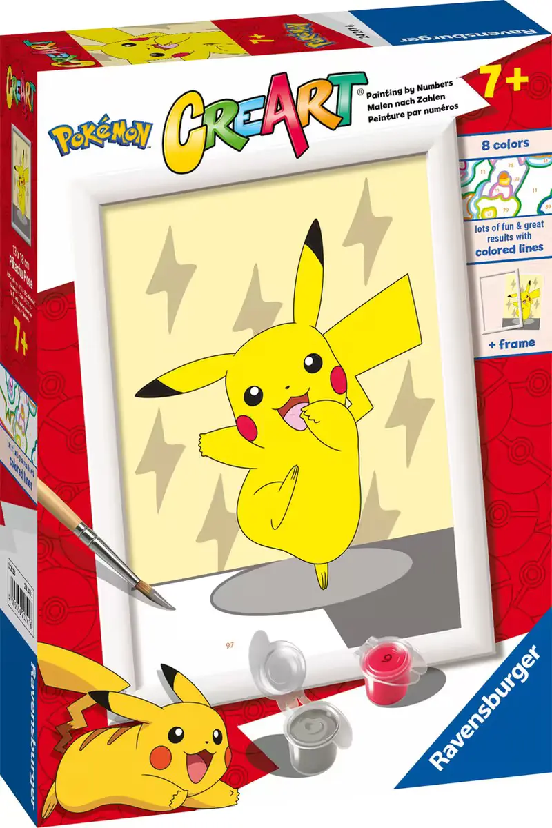 Ravensburger Pokémon CreArt - Schilderen Op Nummer