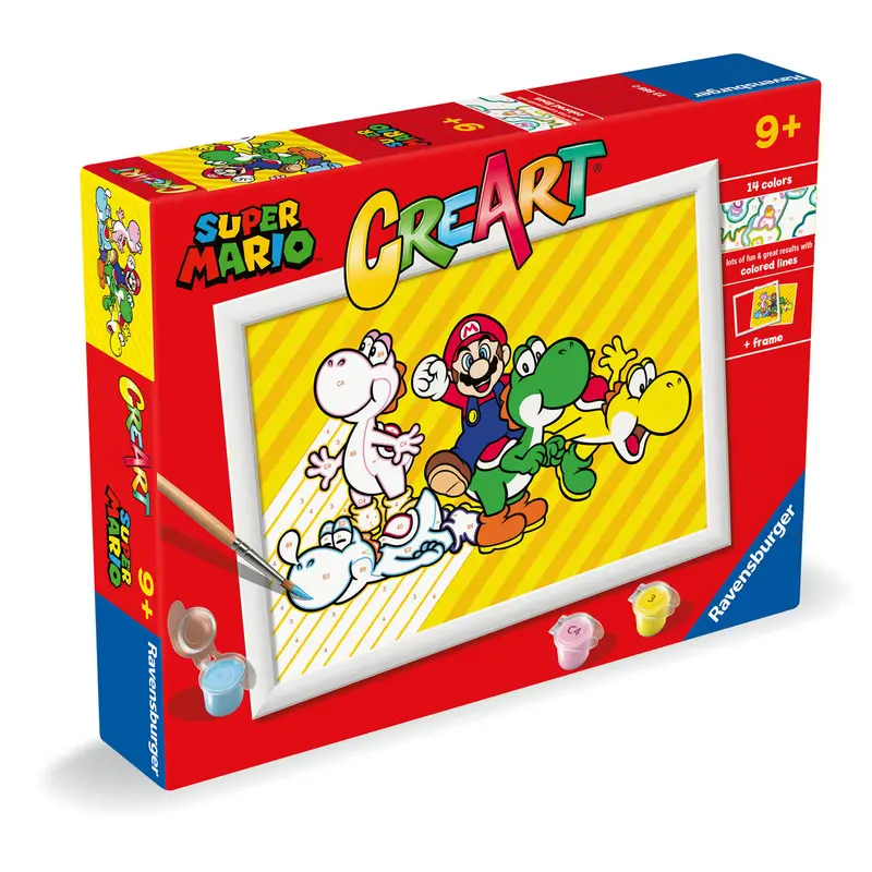 Ravensburger Super Mario CreArt - Schilderen Op Nummer