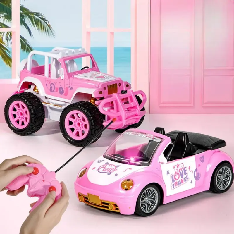 RC Offroader Pink – Tøff rosa racer – Leketøy RC-bil
