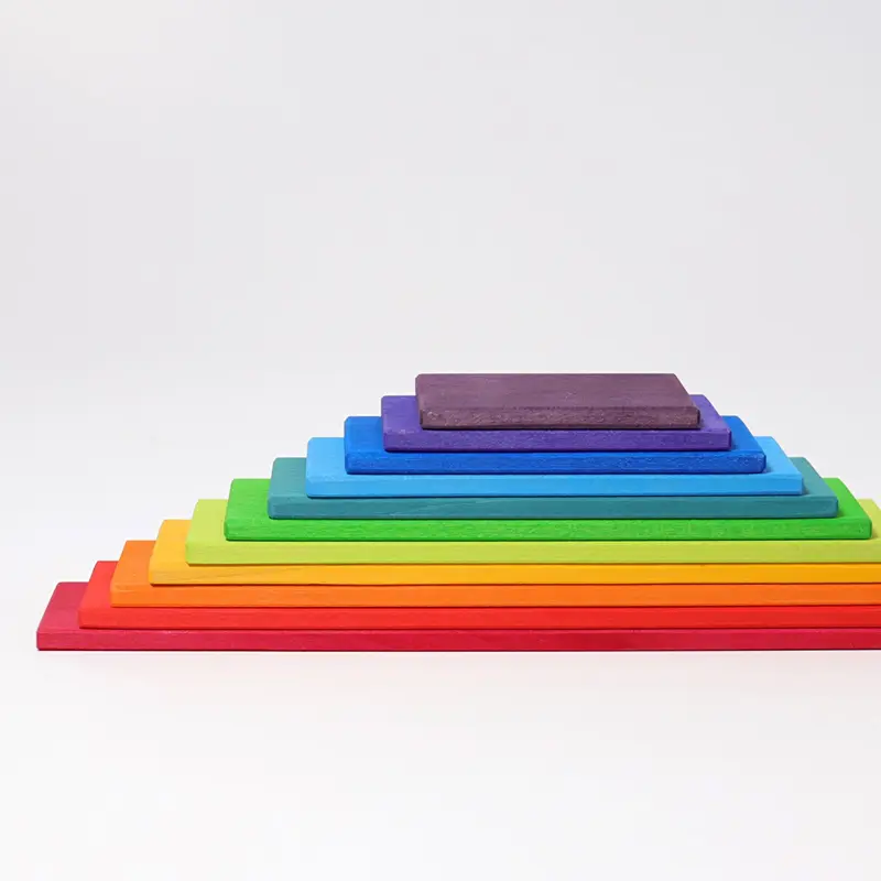 Regenboog Bouwplaten | Grimms