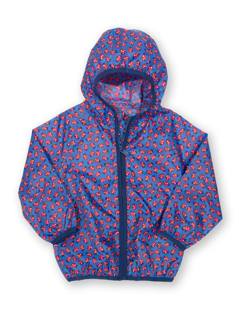 Regenjas (100% gerecycled pol.) Ladybird Puddlepack Jacket - Kite Clothing