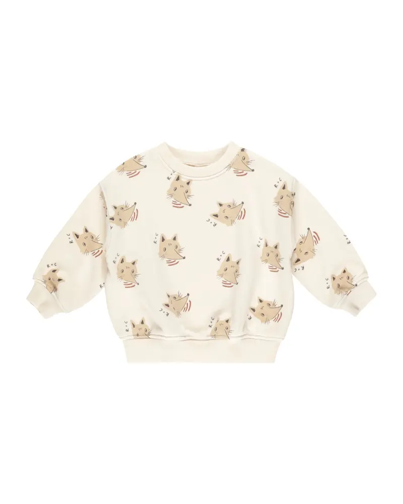 Relaxed sweatshirt coyote Rylee & Cru