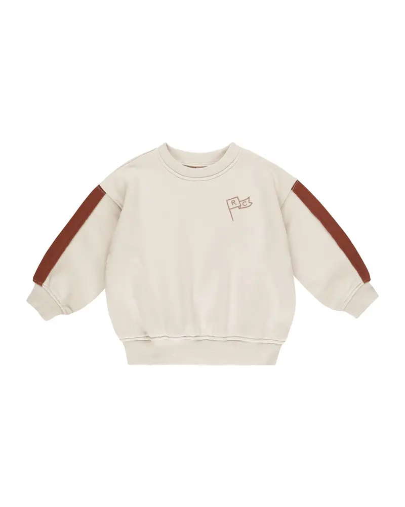 Relaxed sweatshirt stone Rylee & Cru