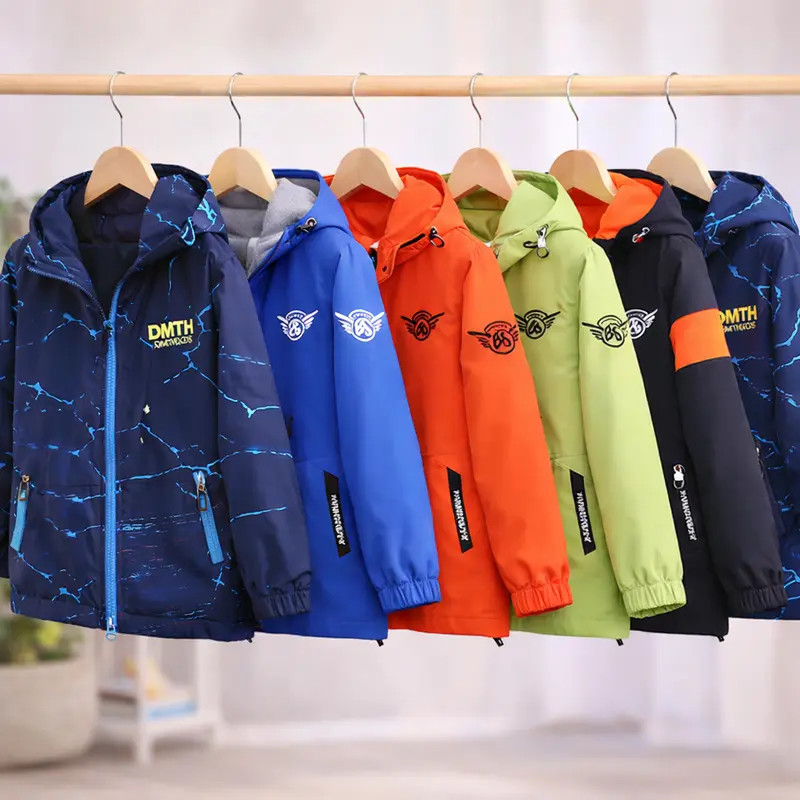 Reversible Kids' Jacket – Waterproof & Windproof – Lightweight Jacket