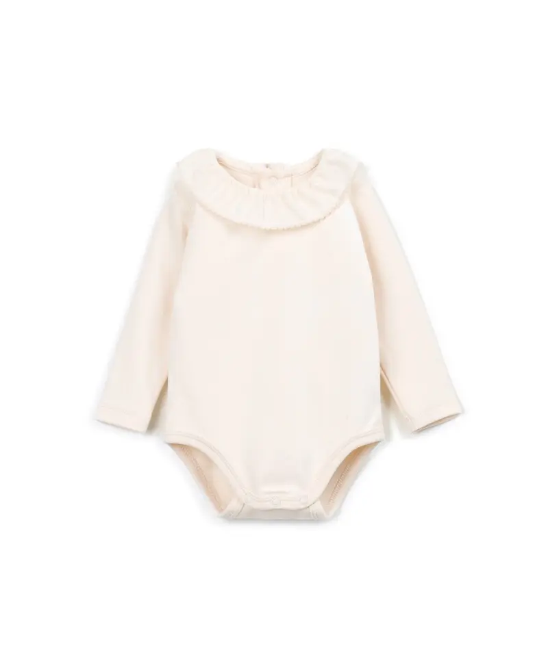 Rib romper met kraag Sketches – Katoen & gerecycled katoen – Play Up