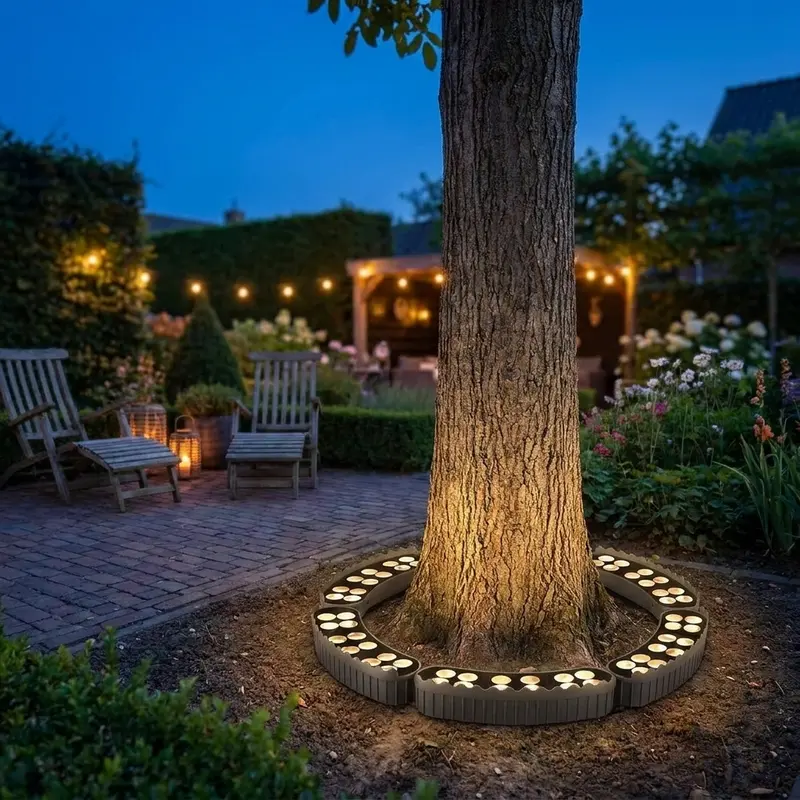RingGlow™ | Warm-witte LED ringverlichting voor bomen