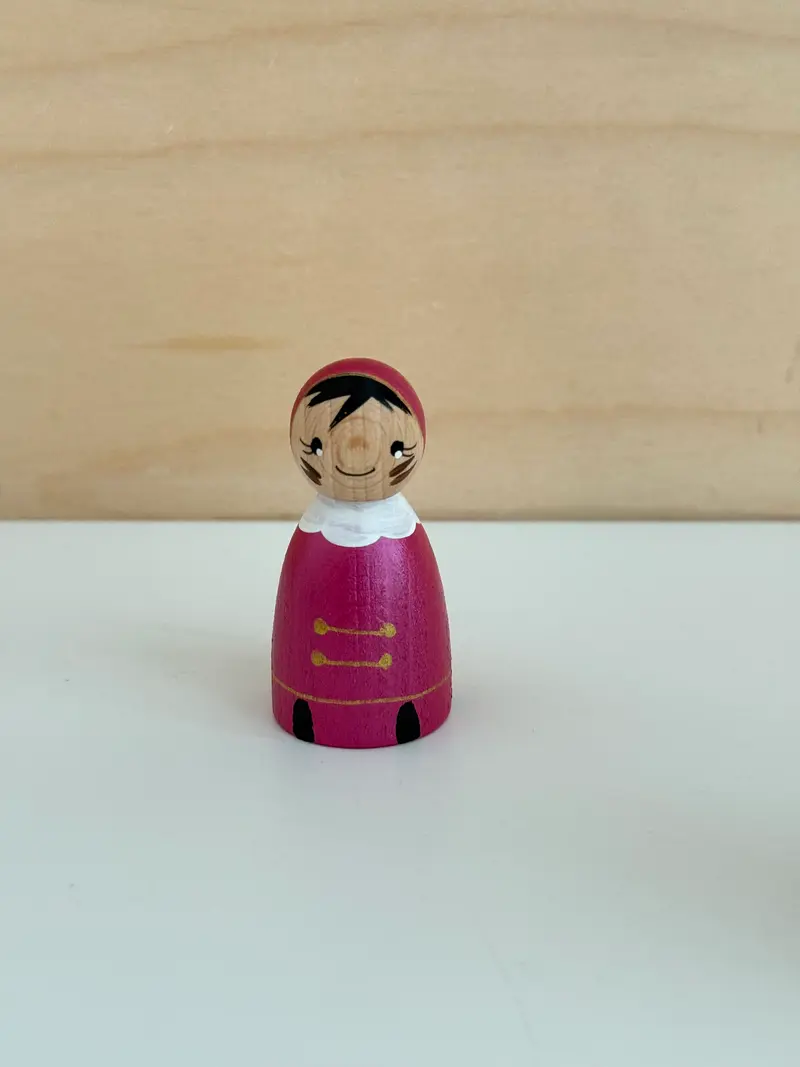 Roetveeg Piet Metallic Roze Handgeschilderd Limited Edition
