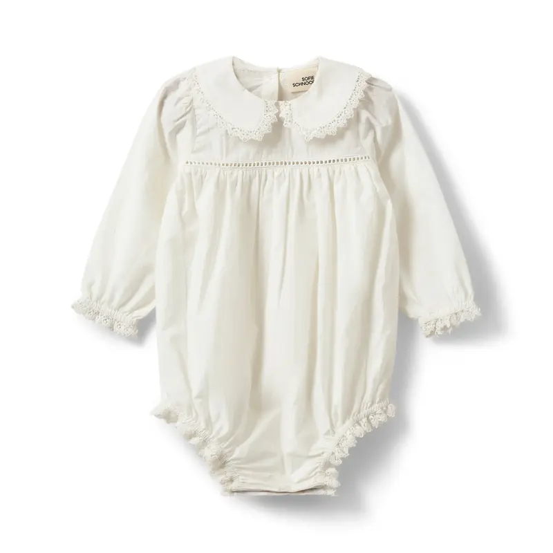 Romper BeaKB met kanten kraag - 100% katoen - Sofie Schnoor