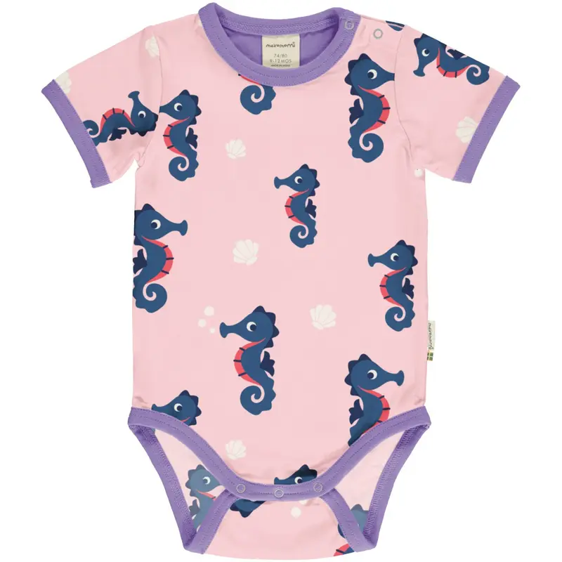 Romper / Body SS Seahorse - Maxomorra