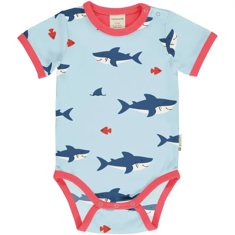 Romper / Body SS Shark - Maxomorra