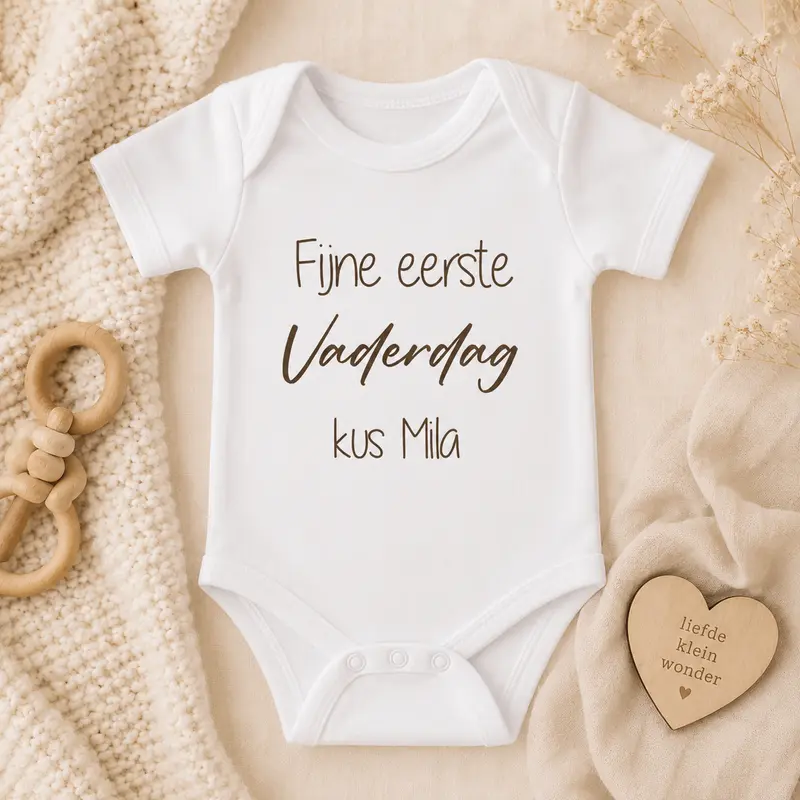 Romper - Eerste Vaderdag met Naam
