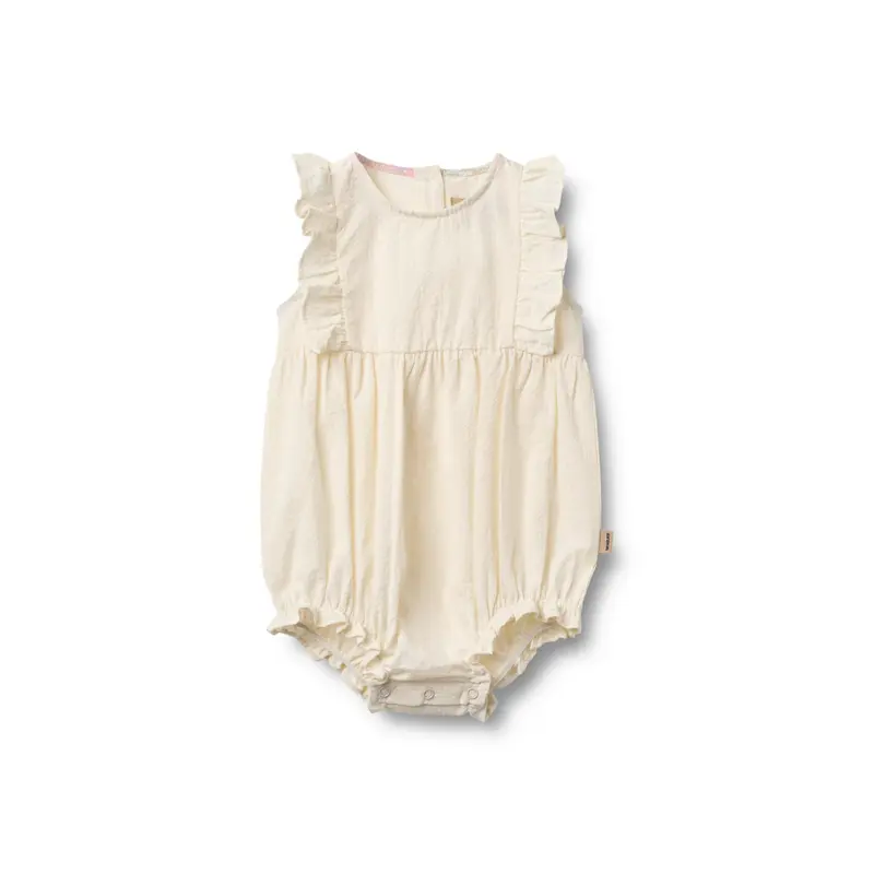 Romper Emmaline - Biologisch katoen - Ivory/Creme - Wheat