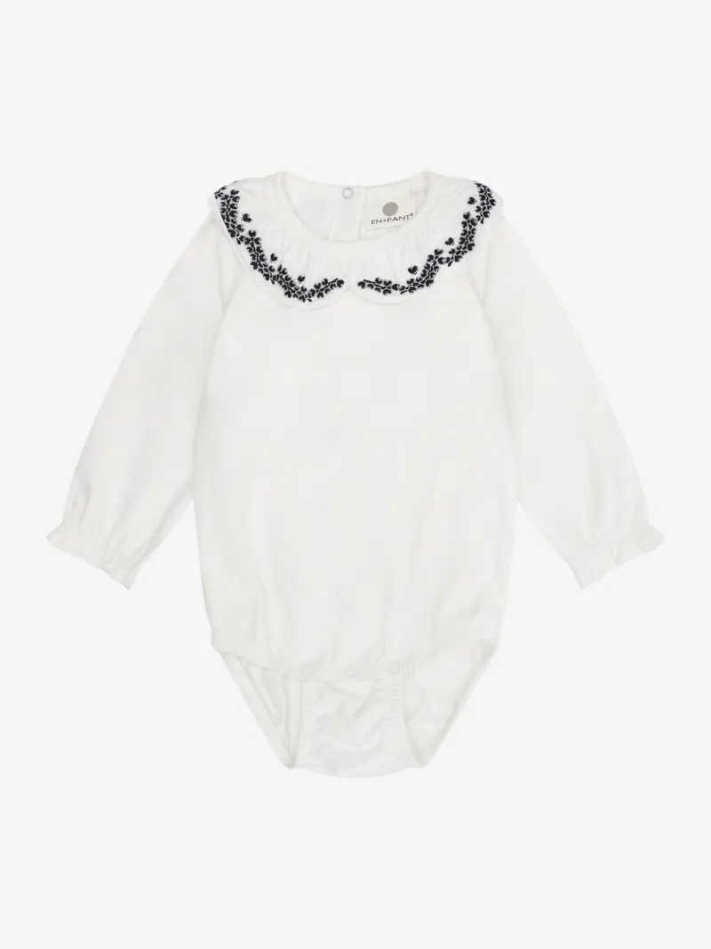 Romper met kraag Egret – Katoen – En Fant