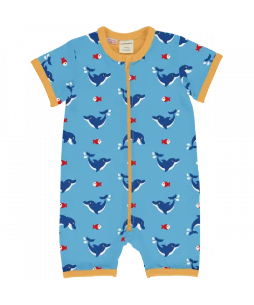 Rompersuit SS Dolphin - Maxomorra