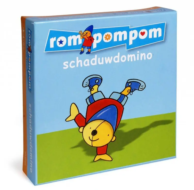 Rompompom schaduwdomino  4+ - Kaartspel