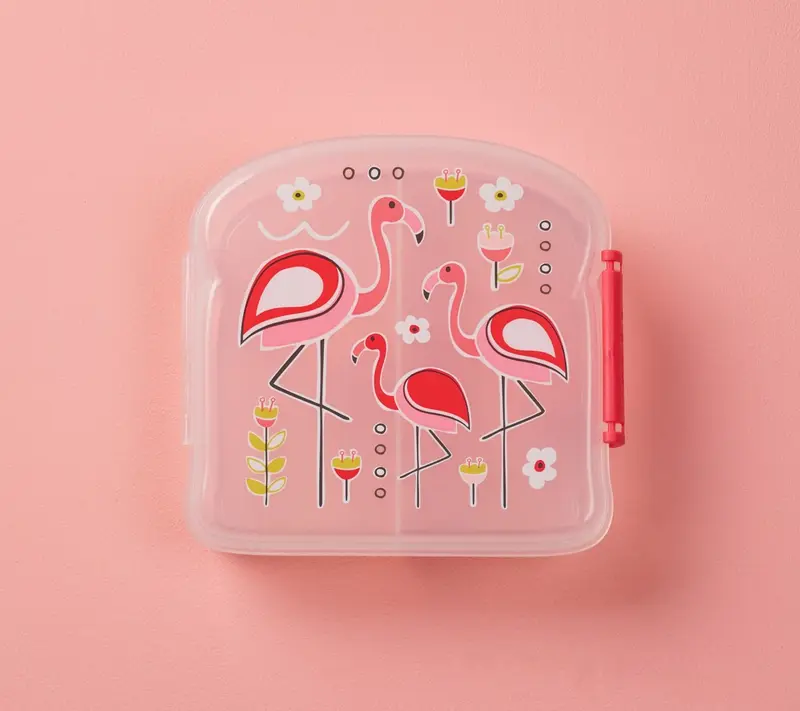 Sandwich box Good lunch Flamingo Sugarbooger