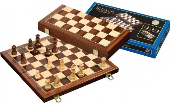 Schaak Kassette Veld 42 mm, Koningshoogte 76 mm Magnetisch