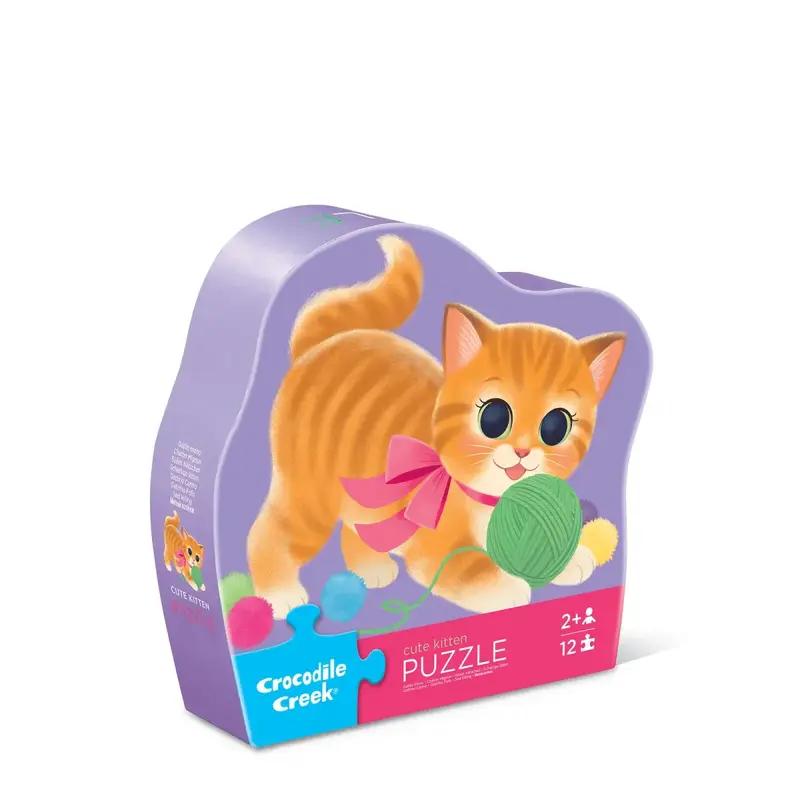 Schattige Kittens Puzzel 12 Stukjes | Crocodile Creek