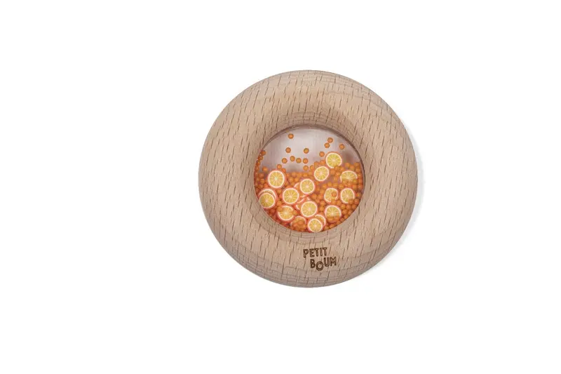 Sensorische Donut Sinaasappel | Petit Boum