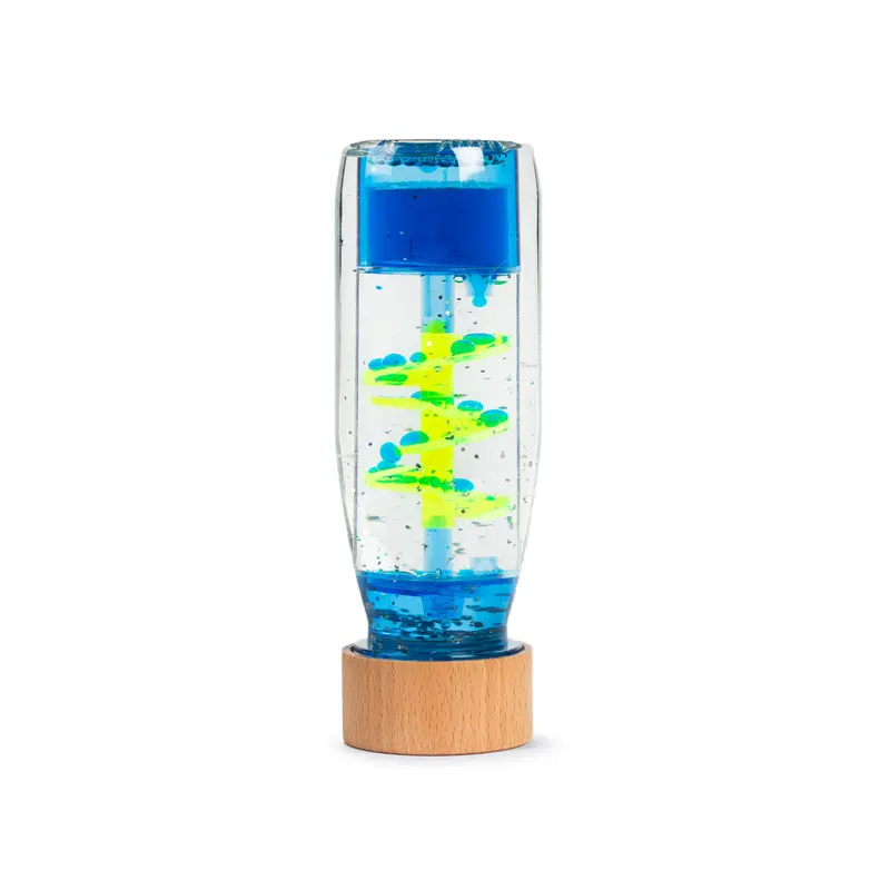 Sensorische Fles Move Spiral Blauw | Petit Boum