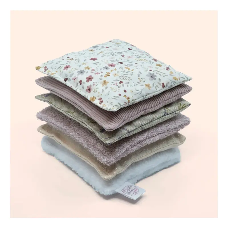 Sensorische Pittenzakjes Mauve - 6 stuks