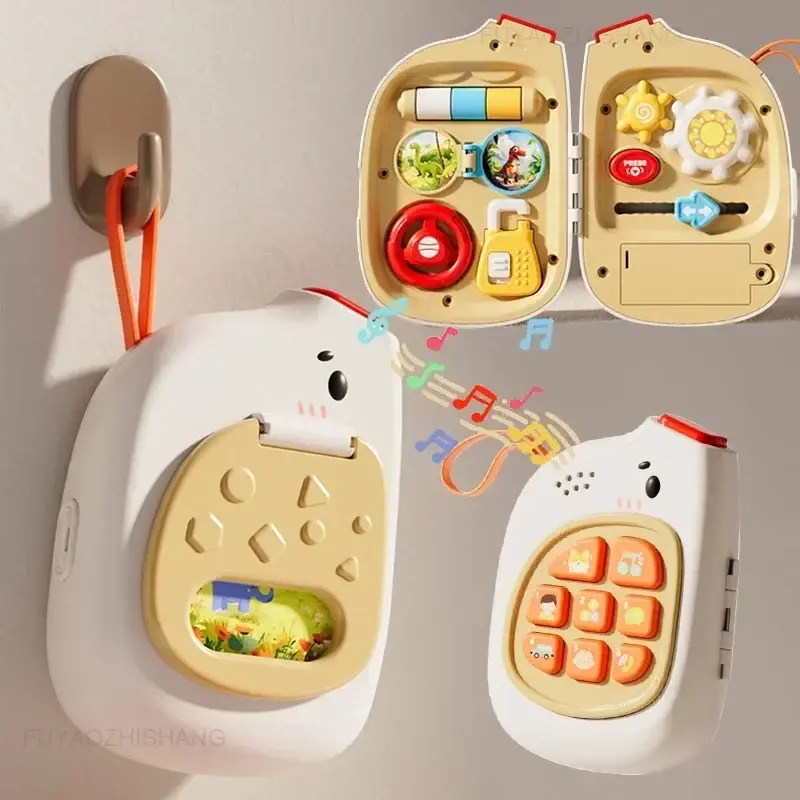 Sensory Mini Suitcase - Interaktiv lek - Montessori-leker