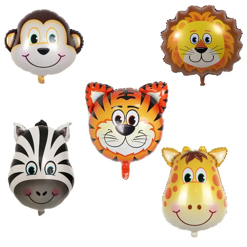 Set van 5 Grote Folie Ballonnen