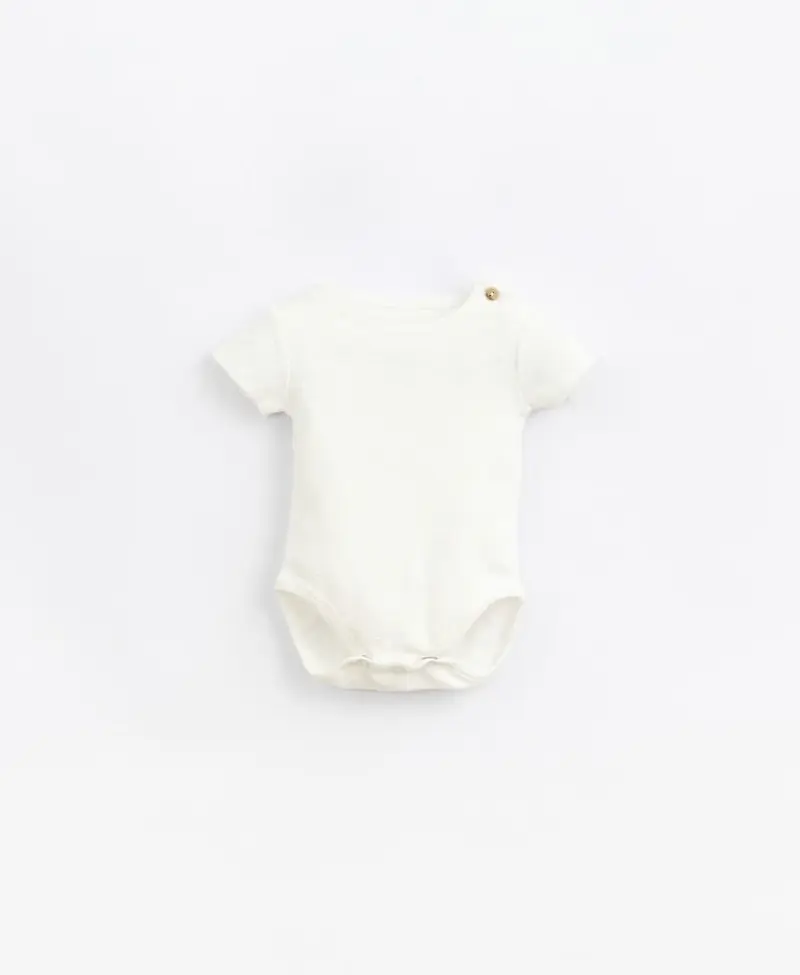 Short-sleeve Body in Organic Cotton