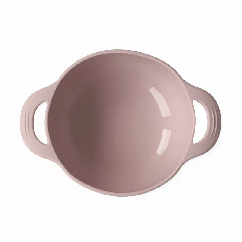 Siliconen Kom met Zuignap 'Puck' - Powder Blush