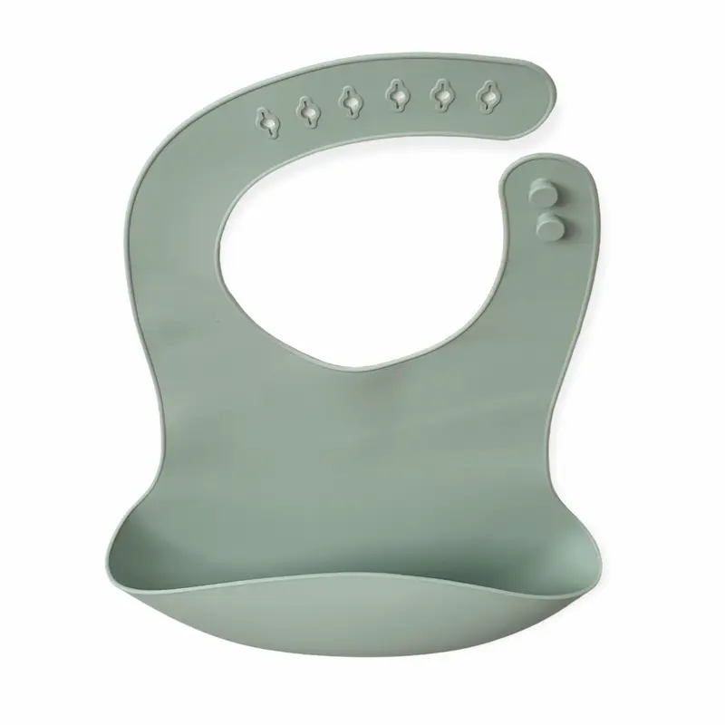 Siliconen Slabber 'Puck' - Artic Mist