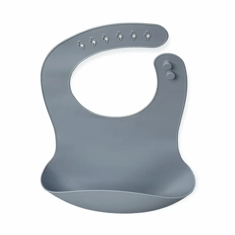 Siliconen Slabber 'Puck' - Zebra Lavender