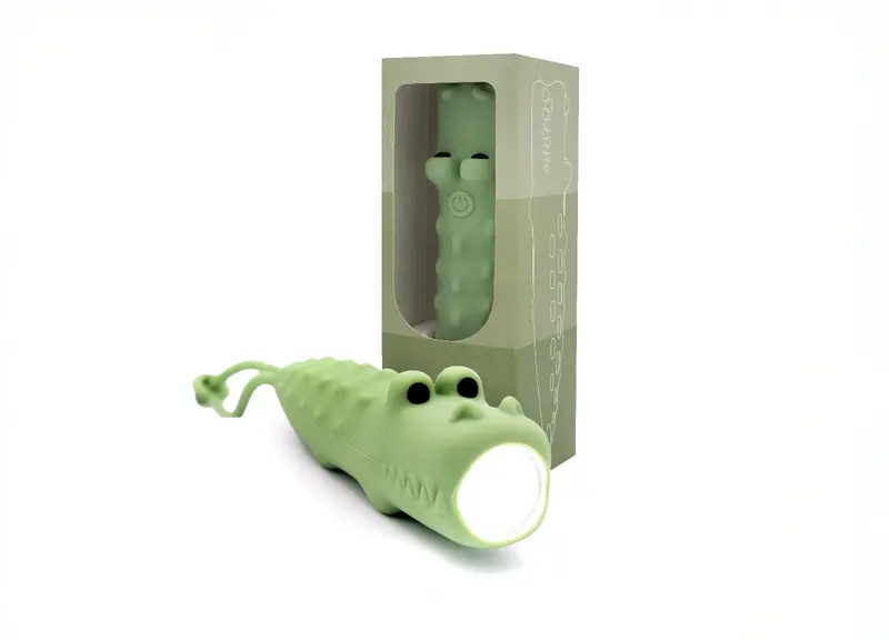 Siliconen Zaklamp Krokodil | Little L
