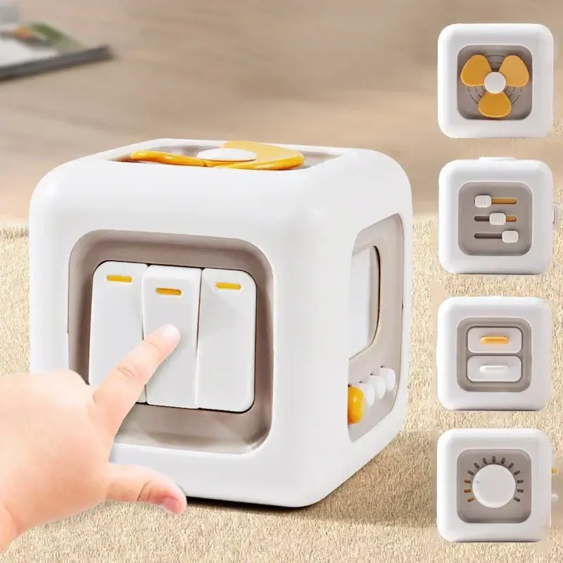 Skill Box™ – Feeling & Humming - Sensory Cube Toy